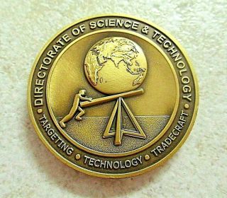 CHALLENGE COIN RARE CENTRAL INTELLIGENCE AGENCY OFFICE OF TECHNICAL READINESS 2
