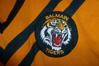 Balmain Tigers Rugby Australia Retro Shirt Vintage Jersey 1989/1990 Size XOS (L) 3