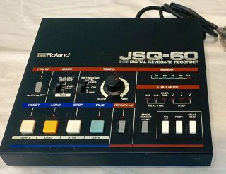 Roland Jsq - 60 Vintage Sequencer Dcb Digital Keyboard Recorder Jupiter - 8 Juno - 60