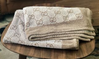Gucci Gg Towel Tom Ford Rare