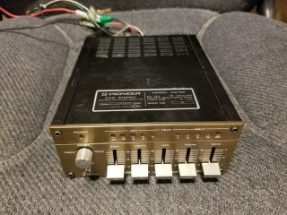 Rare Vintage Pioneer AD - 50 Car Graphic Equalizer Booster 2