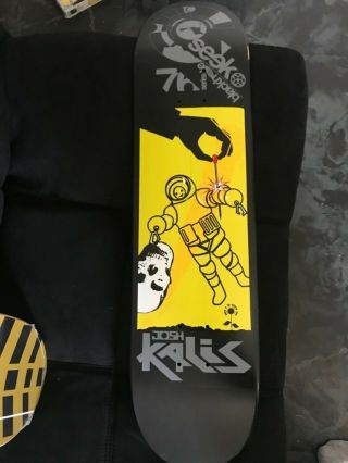 Very Rare Vintage - Seek Josh Kalis Skateboard Deck