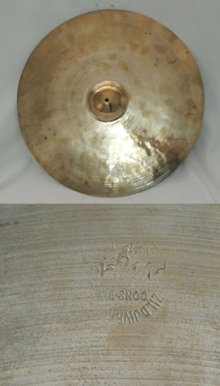 Rare Vintage K.  Zildjian Cymbal 42cm 16  1700gr