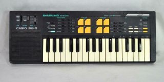 Vintage Casio Sk 5 Sampling Keyboard Synthesizer
