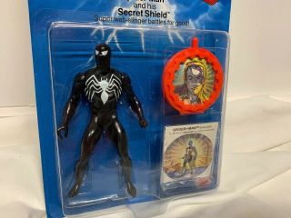 Vintage 1984 Mattel Marvel Secret Wars Black Spider - Man CLEAR BUBBLE 2