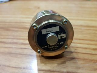 Rare Alps Rk50 Rotary Potentiometer 10k Logarithmic Pot Made In Japan