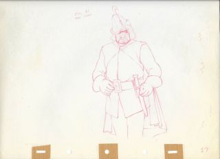 Rare Production Art Of Huntsman From Walt Disney 