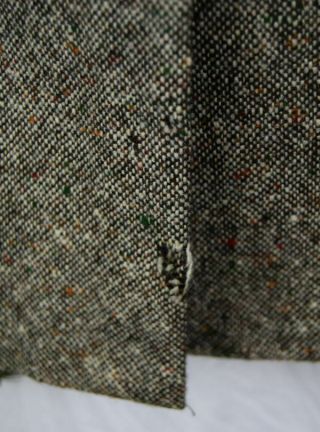Vintage Cricketeer Tweed Wool NORFOLK Belted Hunting Coat Jacket Sz 42R 4