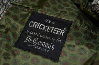 Vintage Cricketeer Tweed Wool NORFOLK Belted Hunting Coat Jacket Sz 42R 5