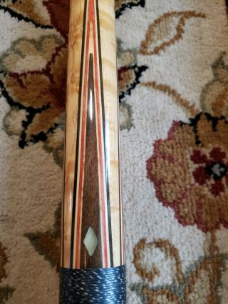 Vintage 1990 ' s Joss Pool Cue,  4 Point,  Color of Money,  N - 7 Re - issue? L@@K 3