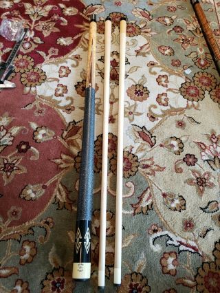 Vintage 1990 ' s Joss Pool Cue,  4 Point,  Color of Money,  N - 7 Re - issue? L@@K 4