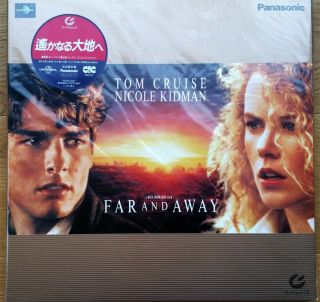 Rare Hi - Vision Muse Laserdisc - Far And Away With Sticker