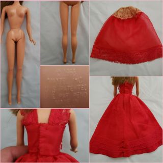 Perfect Vintage Barbie Doll Clothing and TNT Barbie Doll 10