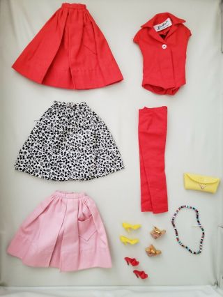 Perfect Vintage Barbie Doll Clothing and TNT Barbie Doll 5