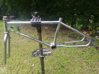 1983 Diamond Back Silver Streak (?) Frameset Bmx Vintage