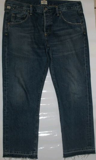 Citizens Of Humanity Emerson Slim Boyfriend Jeans Premium Vintage Dark Size 30
