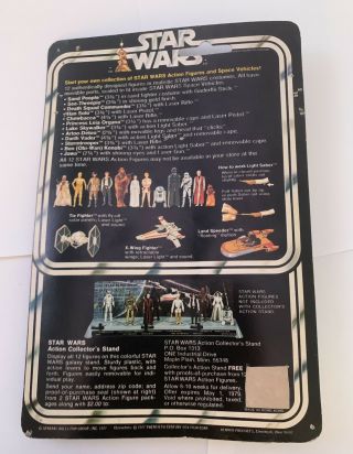 Vintage Kenner Star Wars 12 Back C Princess Leia Organa MOC (READ) 7