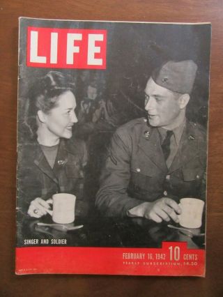 9 Life magazines World War II WWII 1942 2