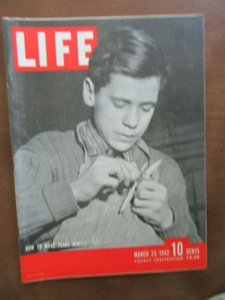 9 Life magazines World War II WWII 1942 4