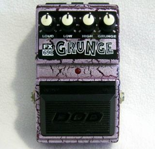 Vintage Dod Fx69b Grunge Distortion Fuzz Guitar Effect Pedal -