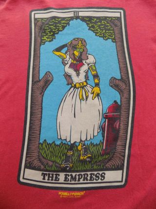 Vintage 90s Powell Peralta Ray Barbee Tarot Cards Skateboards Rare T - Shirt Blind 4