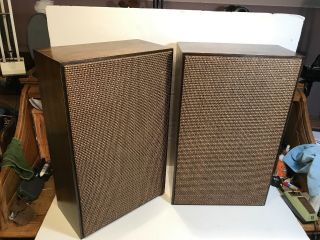 Vintage Jensen TF - 4A Slender - Shelf 4 - Way 5 - Speaker System Floor Bookshelf (Pair) 2
