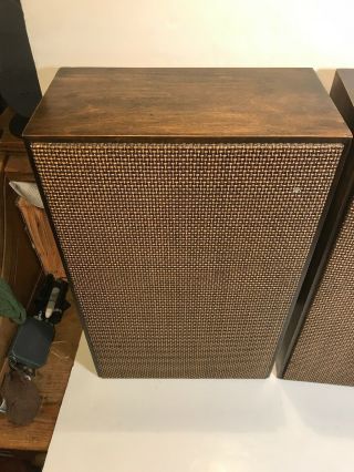 Vintage Jensen TF - 4A Slender - Shelf 4 - Way 5 - Speaker System Floor Bookshelf (Pair) 4