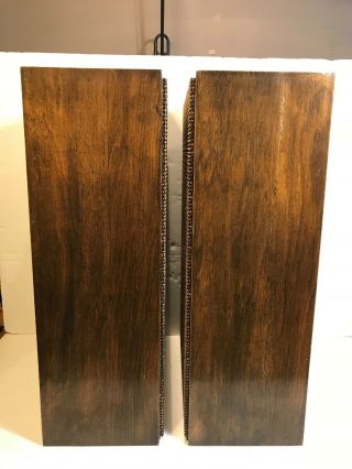 Vintage Jensen TF - 4A Slender - Shelf 4 - Way 5 - Speaker System Floor Bookshelf (Pair) 6