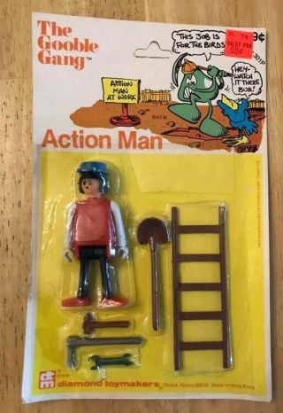 Action Man The Gooble Gang 1976 Vintage Toy Diamond Toymakers