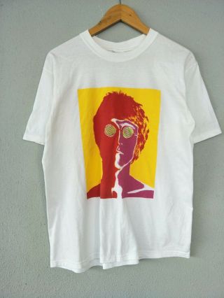 Vintage 00s John Lennon T Shirt Fullprint Multicolor / Colorblock