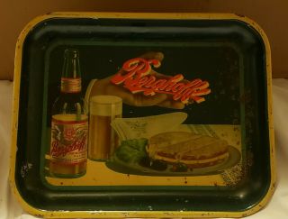 Vintage Berghoff Beer Tray Fort Wayne,  Ind Early Square Rare Beer Serving Tray