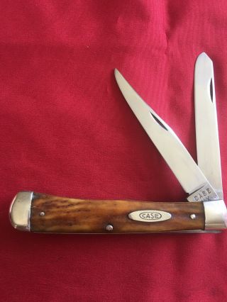 Vintage Case Xx Stag Trapper Pocket Knife