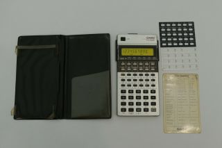 Casio Vintage Programmable Calculator Fx - 502p