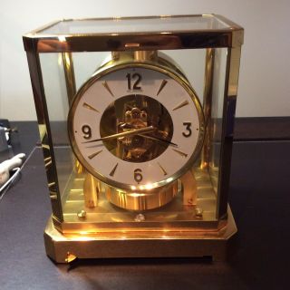Jaeger Le Coultre Atmos Clock 528 - 8 Vintage 259506 15 Jewel