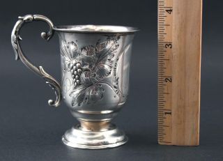 Antique American Pure Coin Silver Tift & Whiting Massachusetts Childs Mug,  Nr