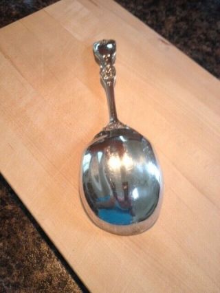 REED AND BARTON FRANCIS I LARGE STERLING SILVER BERRY/SALAD/SERVING SPOON NO MON 3