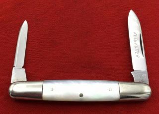 Vintage E.  C.  Simmons Keen Kutter K0612r Equal End Pen Pocket Knife 1924 - 1934 Nm