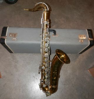Rare Vintage 1934 Martin Handcraft Imperial Tenor Sax Saxophone