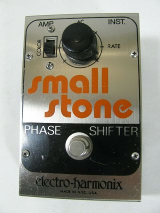 Vintage Electro - Harmonix From The 1970s Small Stone Phase Shifter Foot Pedal