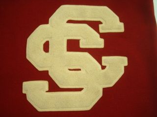 University Of Santa Clara Wool Blanket 1950 Vintage