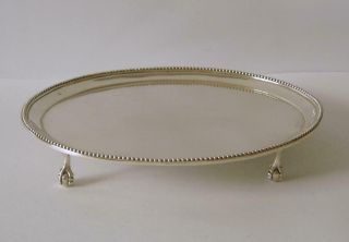 A George III Sterling Silver Teapot Stand London 1786 204 Grams 3