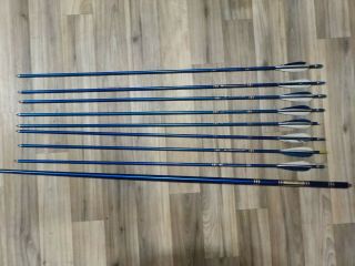 Vintage 1984 Olympic Commemorative Easton X7 Arrows And 36 In.  Stabilizer