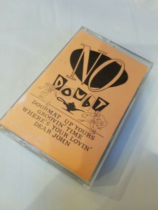 No Doubt 1989 5 - Song Demo Cassette Tape Gwen Stefani Rare