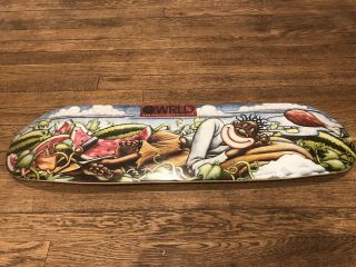 Rare Wold Industries Jovontae Turner Skateboard Deck Reissue Powell Peralta