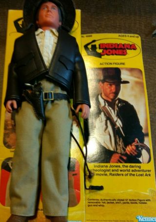 1981 Kenner Indiana Jones Raiders Of The Lost Ark 12 " Figure Doll Vintage