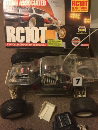 Rtr Vintage Team Associated Rc10t Kit 7035 Team Kit W/box