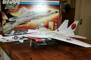 VINTAGE Hasbro GI JOE Combat Jet Skystriker XP - 14F 1983 6