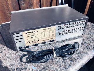 Vintage Dyna Stereo Tube PAS Preamplifier Modified Dyna Kit Dynaco 2