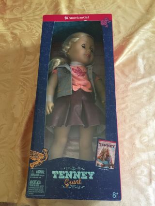 American Girl Doll Tenney Grant 18 Inch And Book