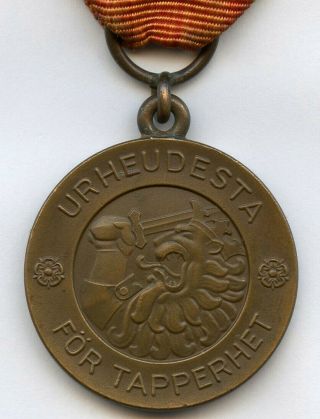 Finland Wwii 1941 Medal Of Liberty 2nd Class Grade